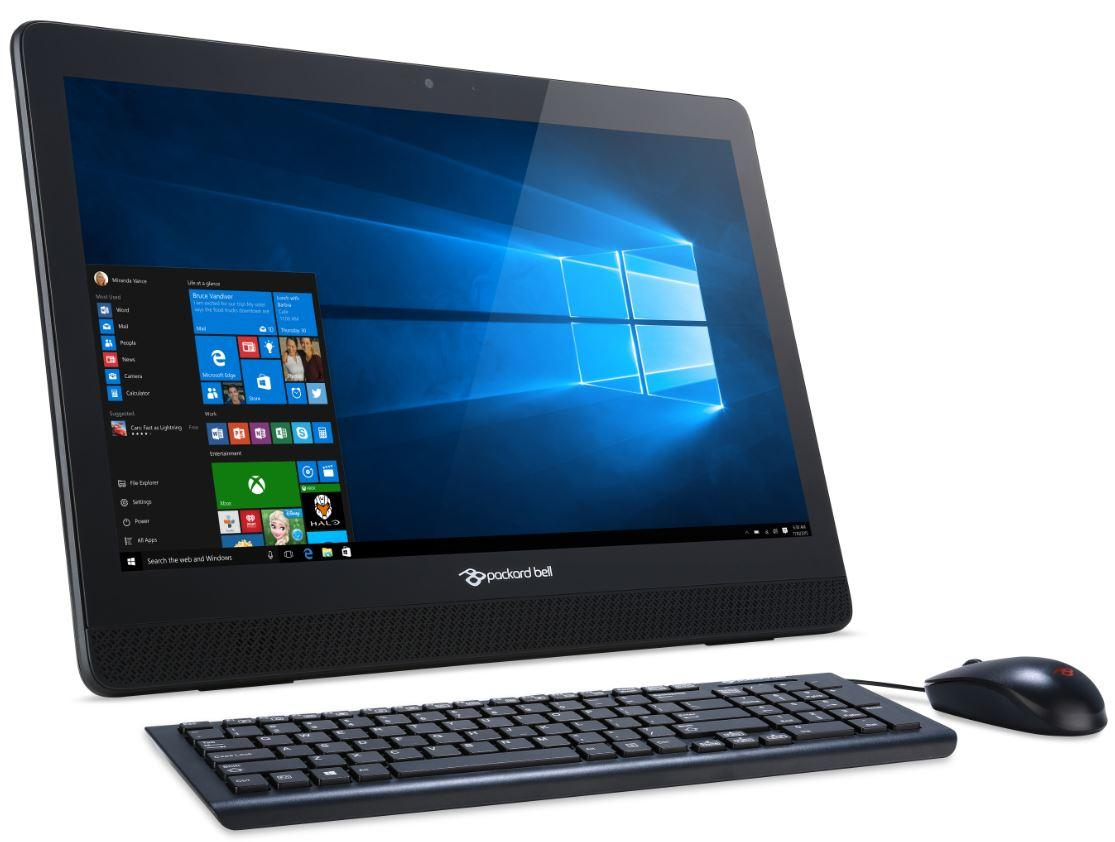 All in One - Packard bell oTS3480, 19.5" HD+, E1-6010, 4GB RAM, 500GB HDD, W10