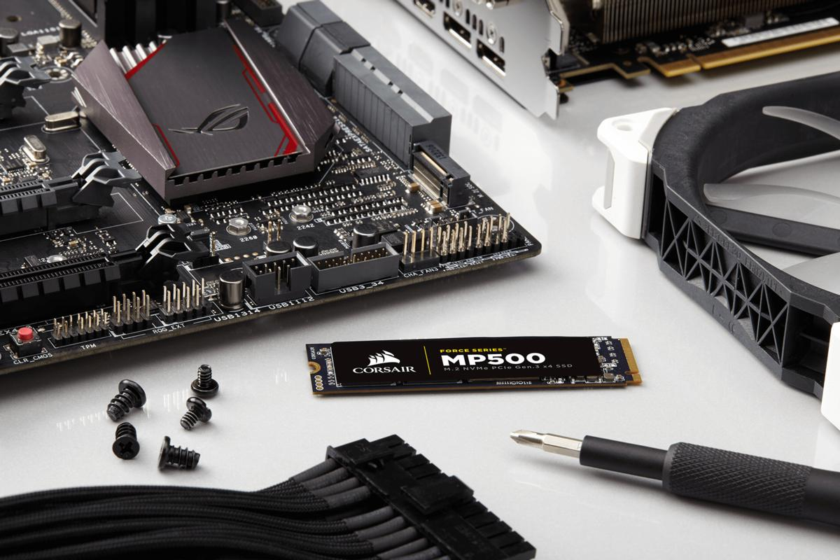 Disco Duro SSD/M.2 480 GB - Corsair MP500 480 GB