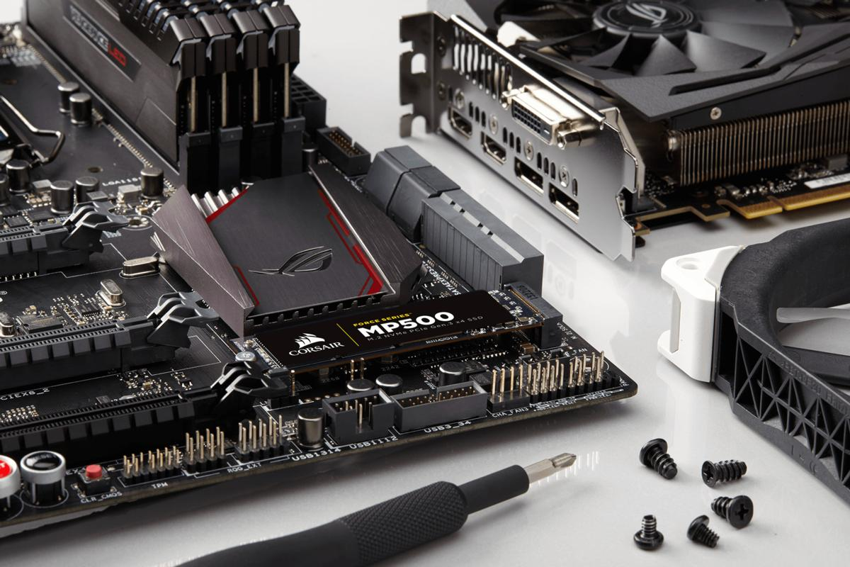 Disco Duro SSD/M.2 480 GB - Corsair MP500 480 GB
