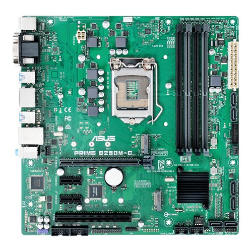 ASUS Prıme B250M-C Intel B250 Soket 1151 Ddr4 2400Mhz Usb3.0 M.2 Anakart
