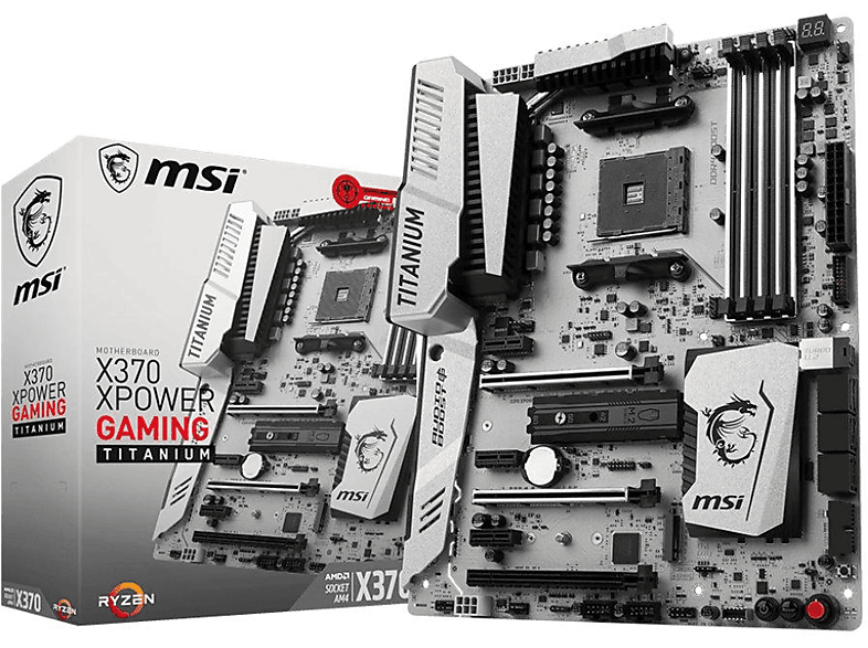 MSI X370 XPOWER GAMING TITANIUM AMD X370 Socket AM4 ATX placa base