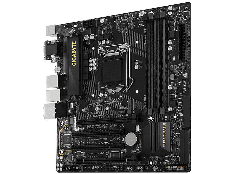 Gigabyte GA-H270M-D3H Intel H270 LGA1151 Micro ATX placa base