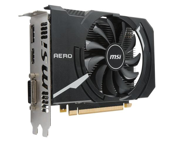 Tarjeta Gráfica - MSI GeForce GTX 1050 AERO ITX OC 2GB GDDR5