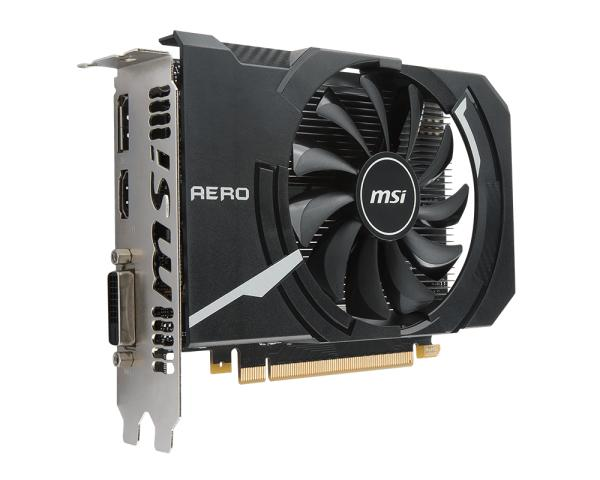 Tarjeta Gráfica - MSI GTX 1050 Ti AERO ITX 4GB GDDR5 OC