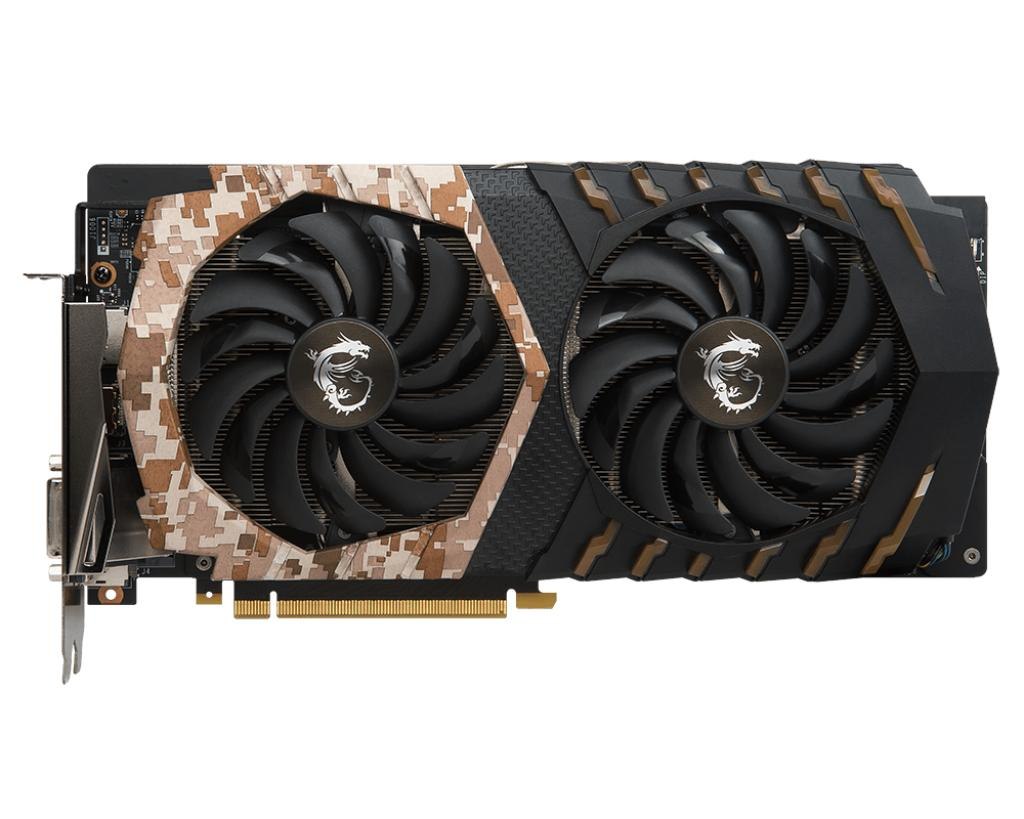 MSI GEFORCE GTX 1060 CAMO SQUAD 6G GeForce GTX 1060 6GB GDDR5