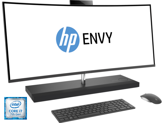 All in One - HP Envy 34-b071ns, i7-7700T, 16GB RAM, 1TB+256GB, GTX 950M, Pantalla Curva, 34 Pulgadas