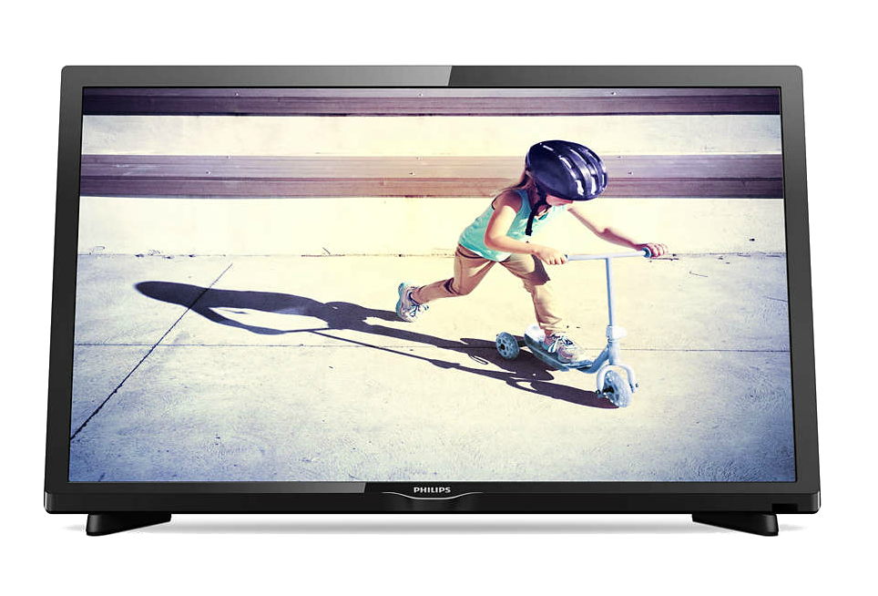 TV LED 22" - Philips 22PFT4232/12, Full HD, 12V, USB, TDT2