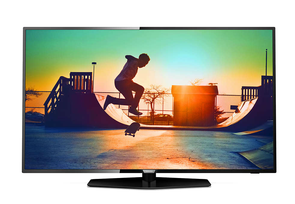 TV LED 49" - Philips 49PUS6162/12, Ultra HD 4K, HDR Plus, Smart TV