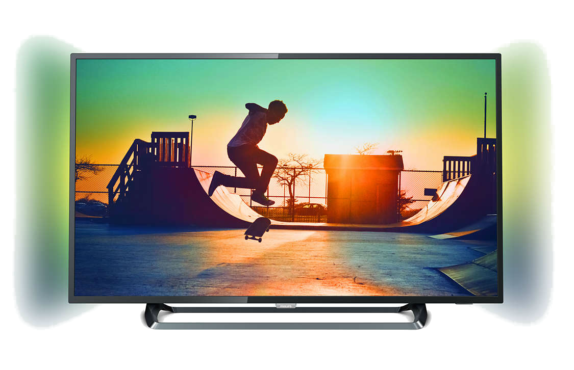 TV LED 49" - Philips 49PUS6262/12, Ultra HD 4K, HDR Plus, Ambilight 2 Lados