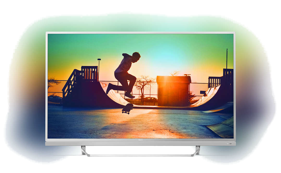 TV LED 55" - Philips 55PUS6482/12, Ultra HD 4K, HDR Plus, Android TV, Ambilight 3 Lados