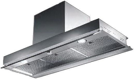 Grupo Filtrante Mepamsa secret 90 inox campana 305.0486.066 cm 540m3h led 900mm 540 m³h encastrada acero extractora 140w iluminación 90cm