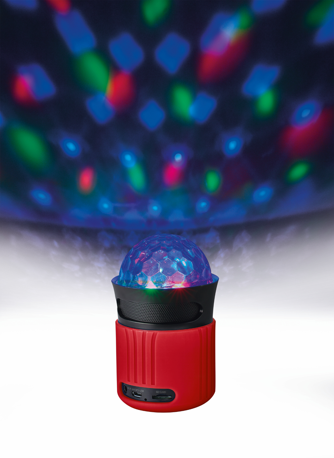 DEMO GOODS Urban 21346 Dıxxo Wıfı Bluetooth Speaker Parti Işığı Kırmızı