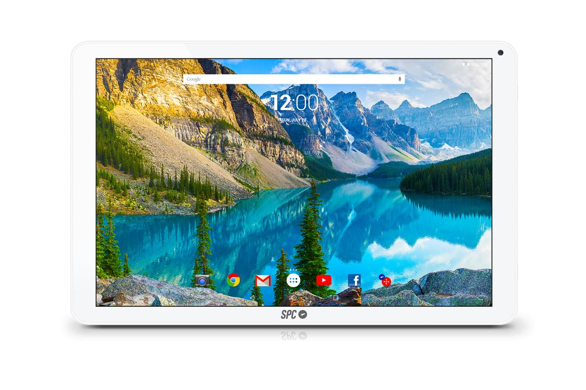 Tablet - SPC GLOW 10.1", 1280x800, 1 GB RAM, Memoria de 16 GB, A7 1.2 GHz, Blanco