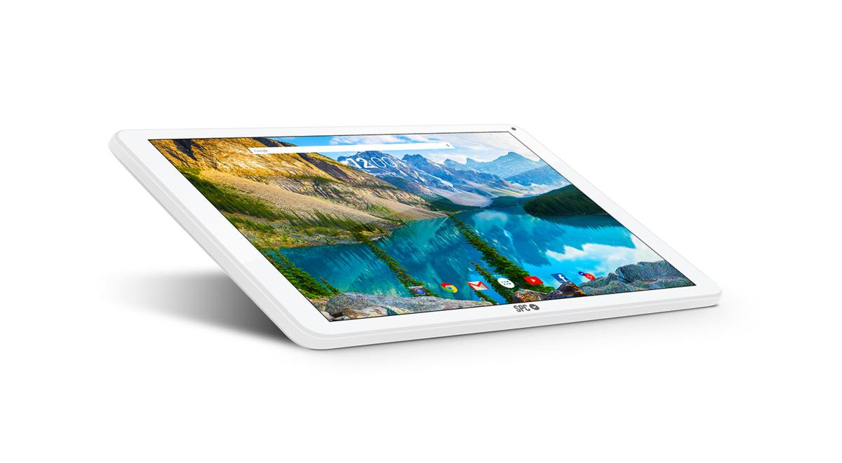 Tablet - SPC GLOW 10.1", 1280x800, 1 GB RAM, Memoria de 16 GB, A7 1.2 GHz, Blanco