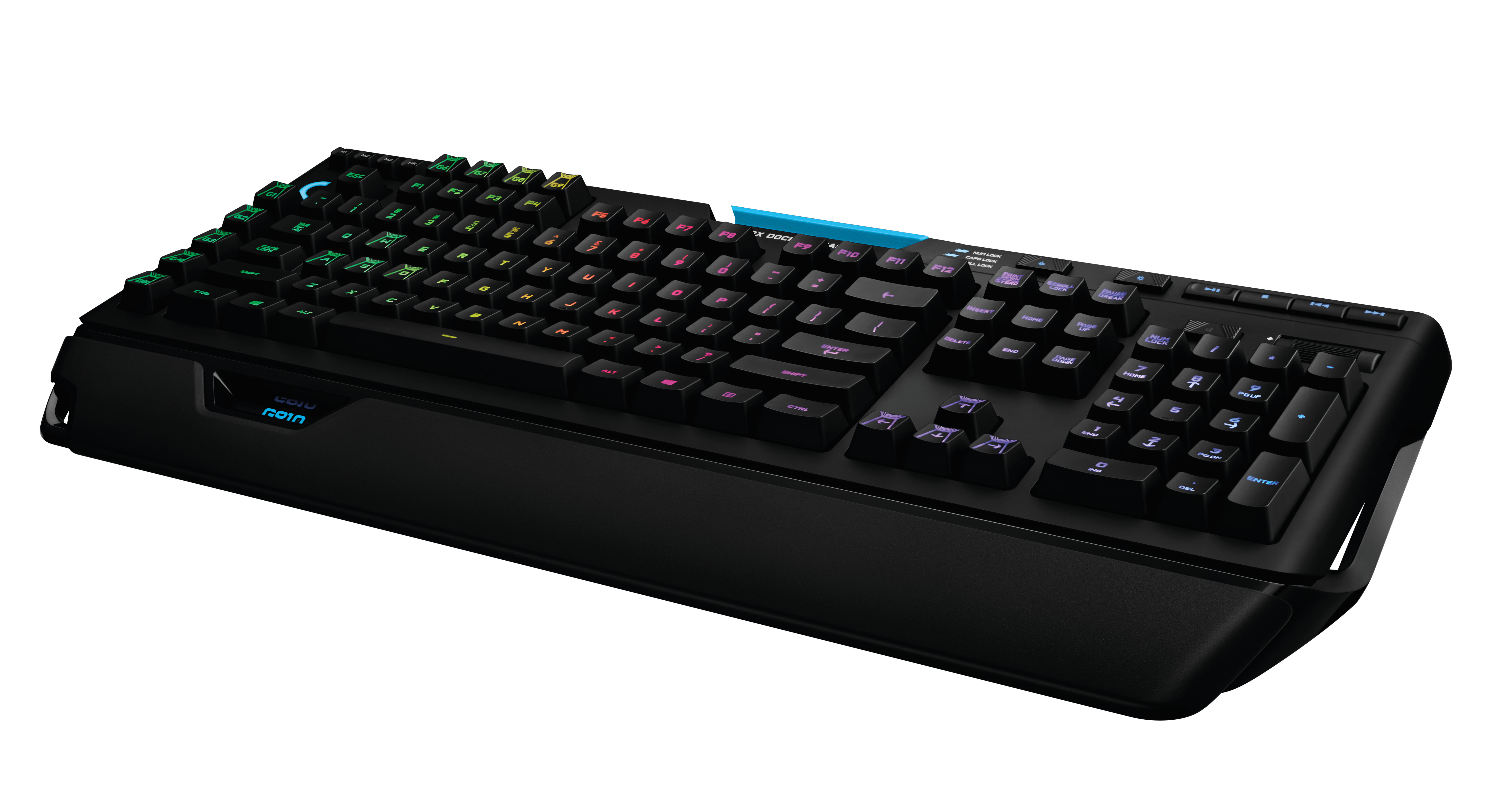 Teclado gaming - Logitech G910 Orion Spectrum USB, QWERTY, Internacional de EE.UU, Negro