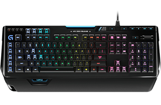 Teclado gaming - Logitech G910 Orion Spectrum USB, QWERTY, Internacional de EE.UU, Negro