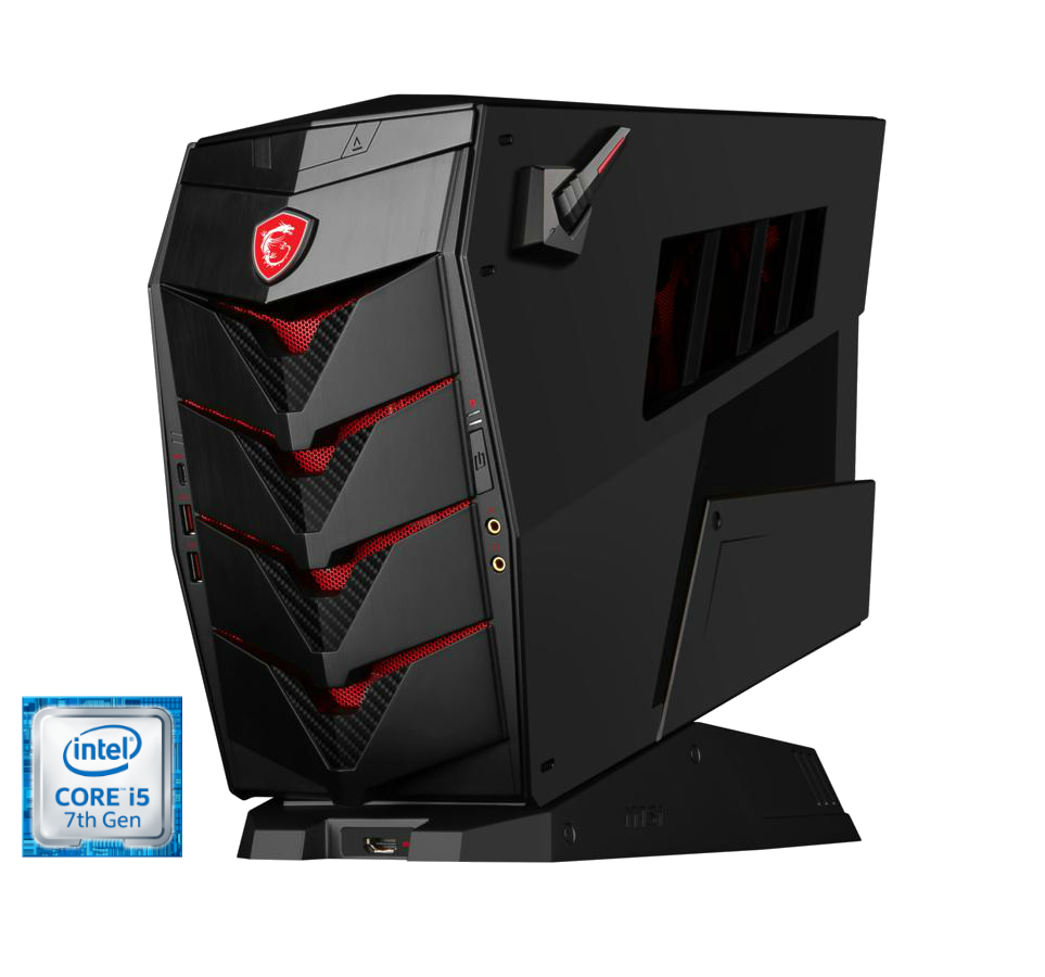 PC Gaming - MSI Aegis 3 VR7RC-004EU, Intel® Core™ i5 7400, 8 GB RAM, GTX 1060 6 GB, 1 TB+128 GB SSD