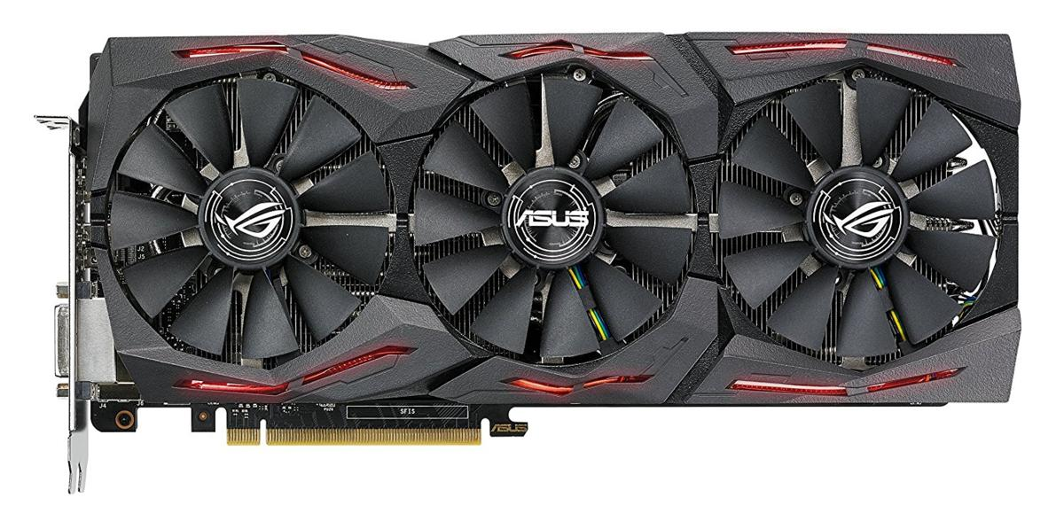 Tarjeta Gráfica - ASUS GeForce ROG Strix Gaming GTX 1080Ti 11GB GDDR5