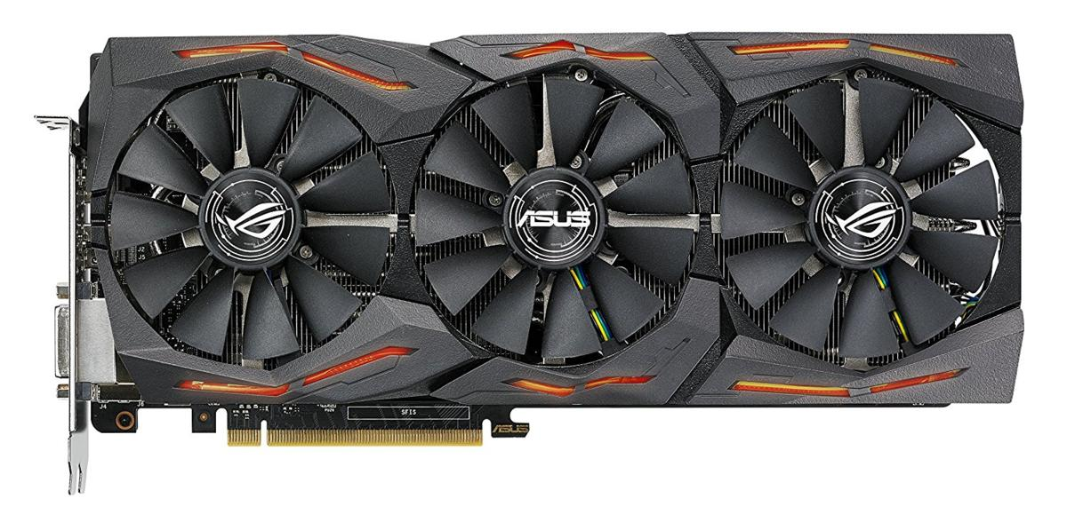 Tarjeta Gráfica - ASUS GeForce ROG Strix Gaming GTX 1080Ti 11GB GDDR5