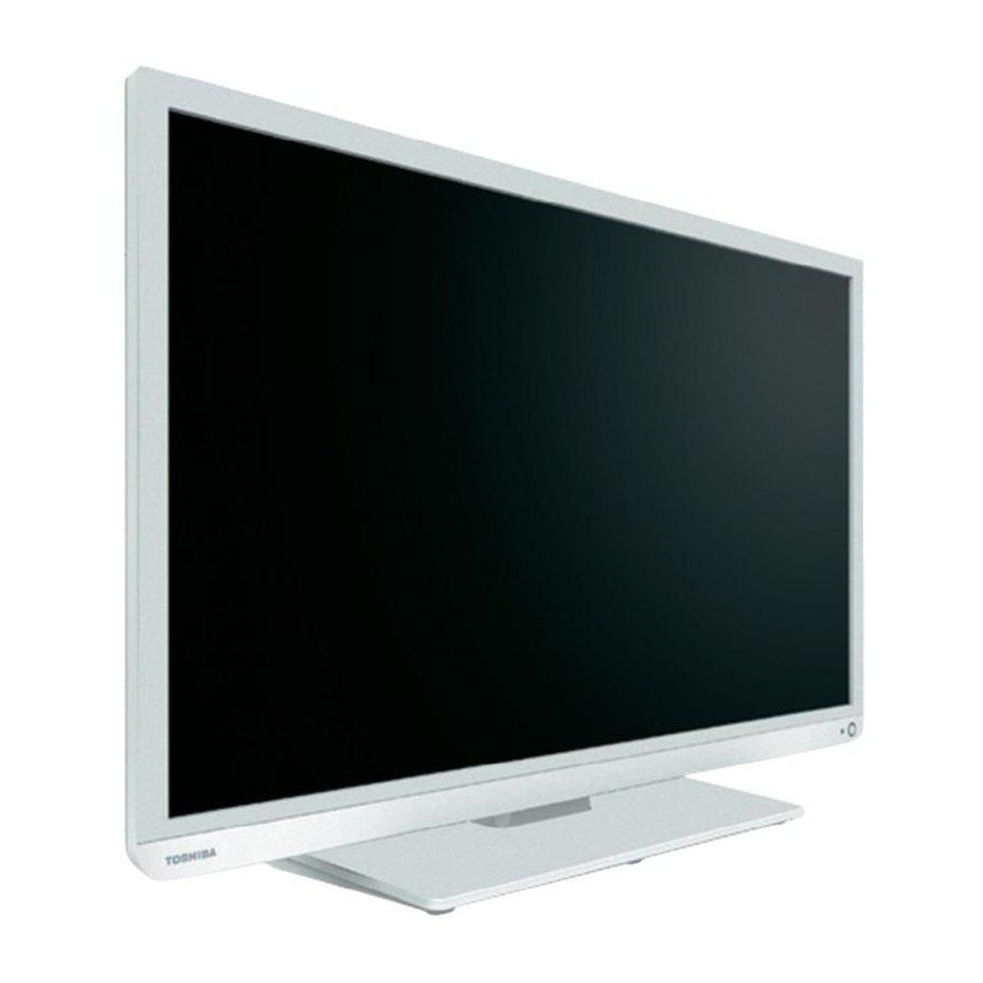 Toshiba Tv Led 24" - Toshiba24W1434G, Hd-Ready, Blanco