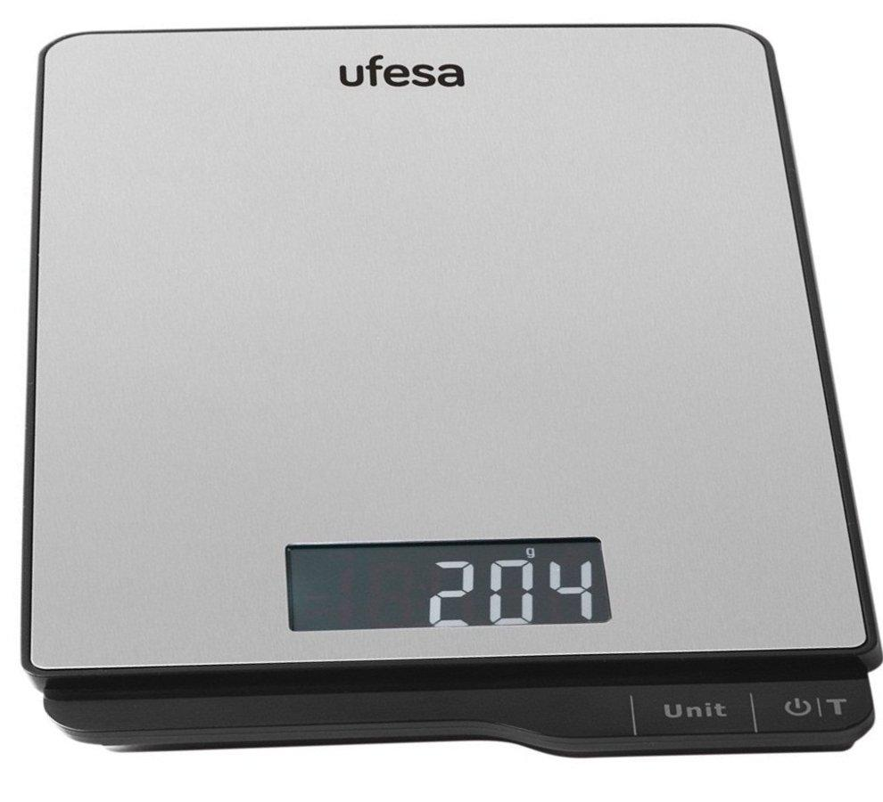 Acero Inox Bascula De Cocina Ufesa Balanza De Cocina Ufesa BC1500