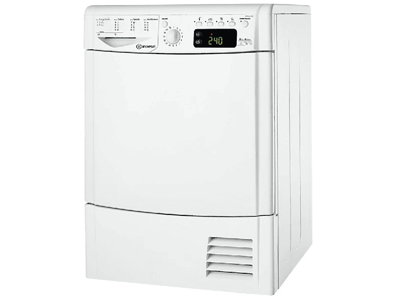 Secadora - Indesit IDPE G45 A ECO Tecnología bomba de calor, Capacidad 8Kg, Clase energética A+