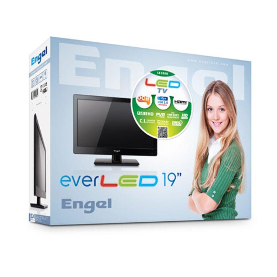 Engel Tv Led 19" - EngelLe1920C Negro, Usb Grabador