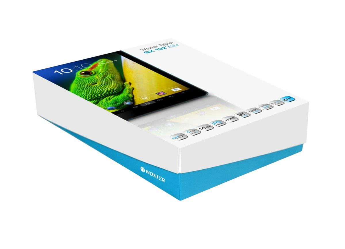 Tablet - Woxter Qx102 AzulDe 10.1 Pulgadas Ips, 16Gb Y 2 Cámaras