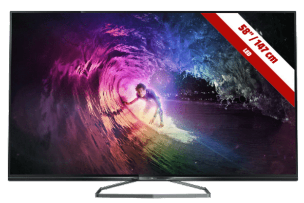 TV LED 58" - Philips 58 PUK 6809/12 Ultra HD 4K, Smart TV, 3D