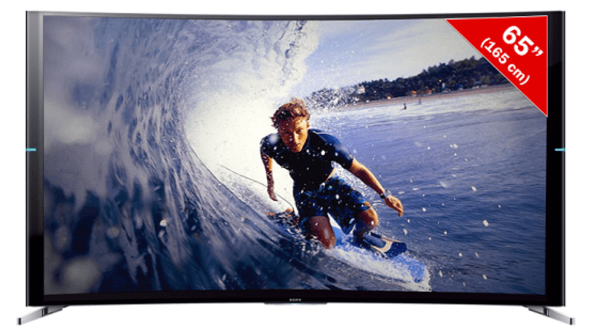 TV LED 65" - Sony Bravia KD65S9005 Ultra HD 4K, Diseño Curvo, Pantalla Triluminos