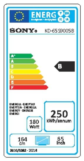 TV LED 65" - Sony Bravia KD65S9005 Ultra HD 4K, Diseño Curvo, Pantalla Triluminos