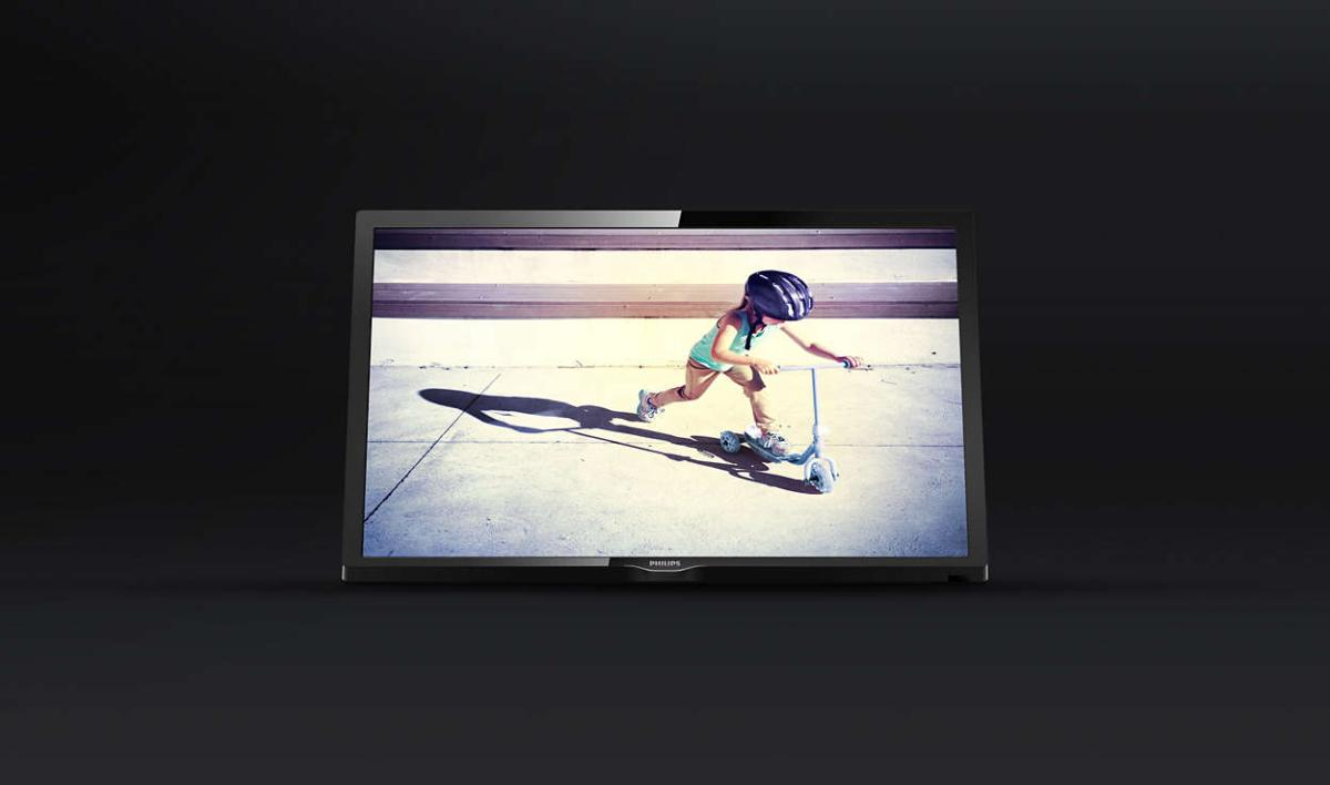 TV LED 22" - Philips 22PFT4022/12, Full HD, Digital Crystal Clear, TDT2