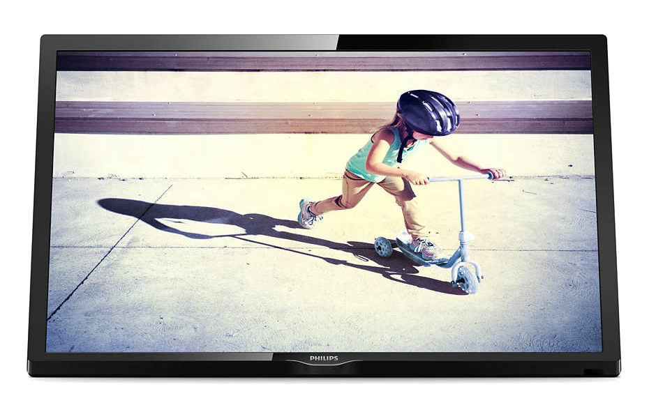 TV LED 24" - Philips 24PFT4022/12, Full HD, USB, TDT2