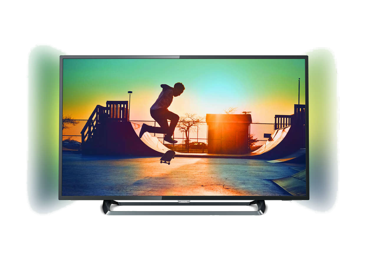 TV LED 50" - Philips 50PUS6262/12, Ultra HD 4K, HDR Plus, Ambilight 2 Lados, Smart TV, Negro