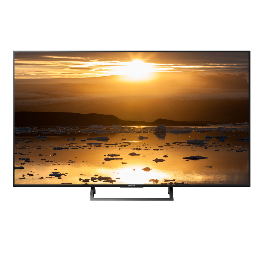 TV LED 49" - Sony KD49XE7096BAEP, Ultra HD 4K, HDR, X-Reality™ PRO, Smart TV