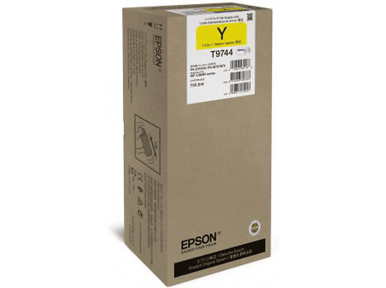 Cartucho de tinta | Epson T9744 735.2ml 84000páginas Amarillo