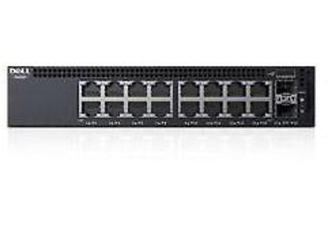 DELL X-Series X1018 Gestionado L2+ Gigabit Ethernet (10/100/1000) 1U Negro