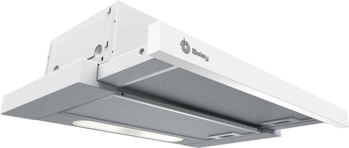 Campana Balay 3bt262mb 300m³h 3 potencias 60 cm blanco 60cm 300m3h 600mm extraible telescopica dpe4940m extractora 600 300