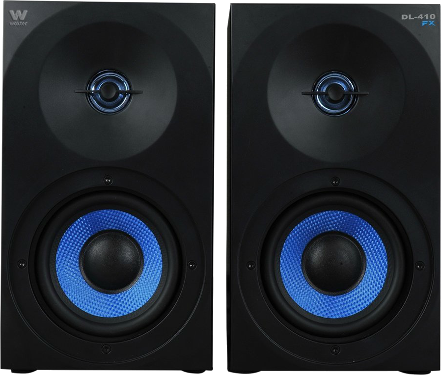 Altavoces - Woxter Dynamic Line DL-410, 150 W, Negro y azul