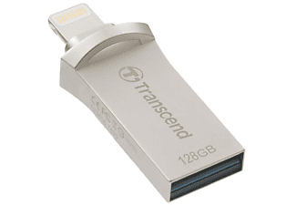 Transcend JetDrive Go 500 128GB USB 3.1 (3.1 Gen 2) Tipo A Plata unidad flash USB