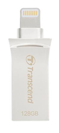 Transcend JetDrive Go 500 128GB USB 3.1 (3.1 Gen 2) Tipo A Plata unidad flash USB
