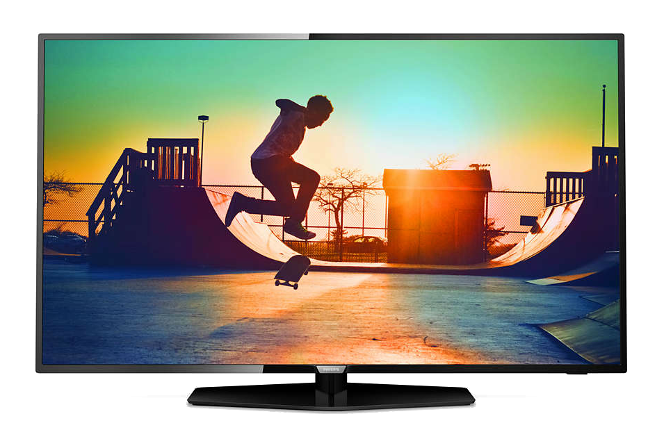 TV LED 50" - Philips 50PUS6162/12, Ultra HD 4K, Quad Core, Smart TV, Wifi