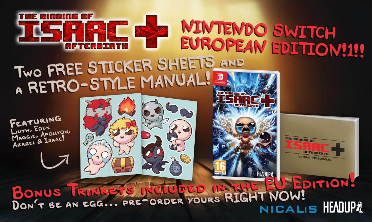 The Binding Of Isaac: Afterbirth - Nintendo Switch