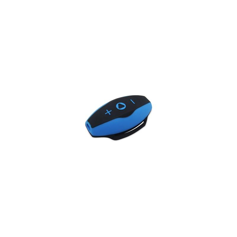 Reproductor MP3 - Sunstech Neptun, Acuático, 4GB, 15h Autonomía, Azul