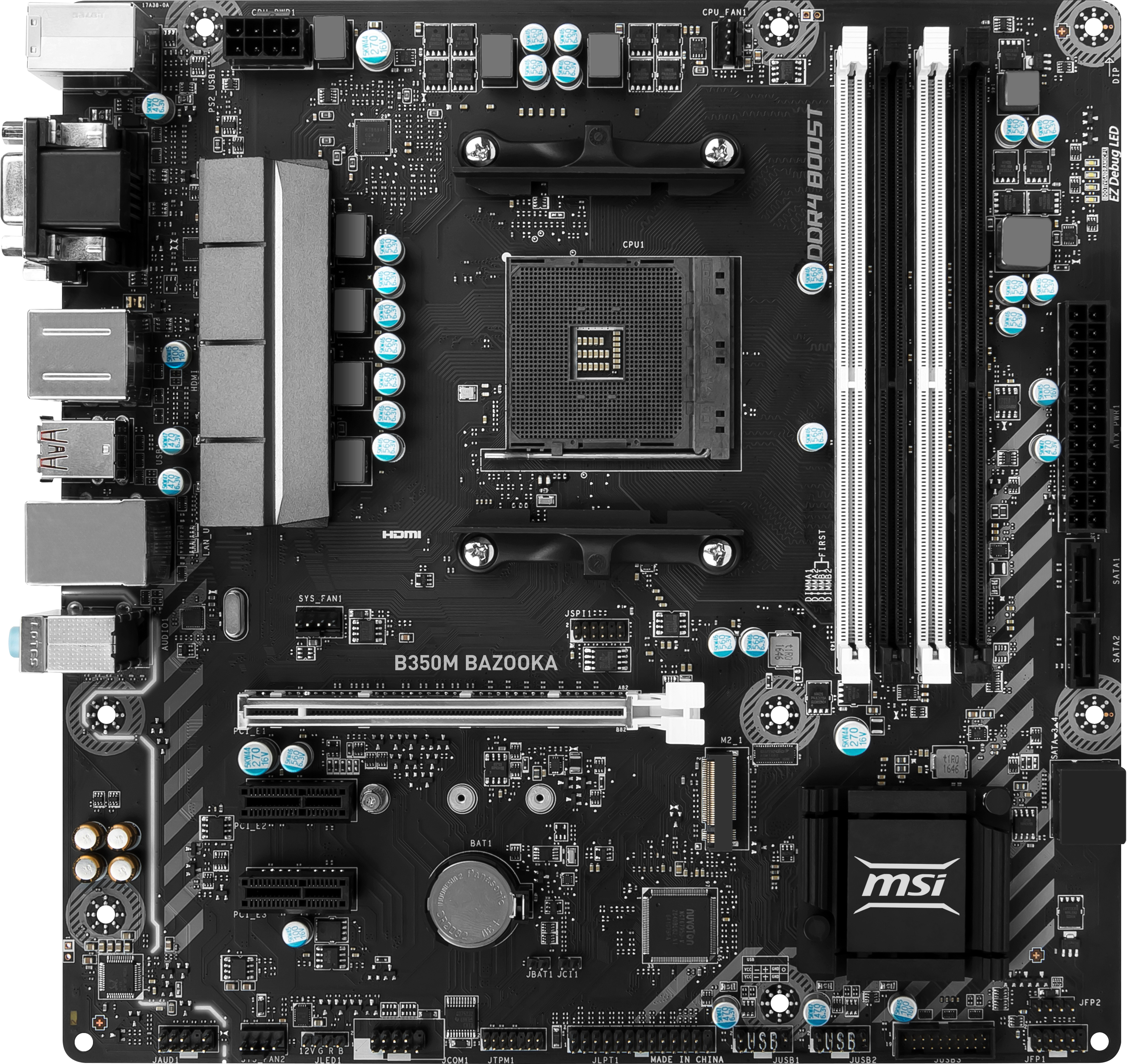 MSI B350M BAZOOKA