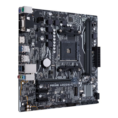 ASUS MB PRIME A320M-K AMD A320 Socket AM4 Micro ATX placa base