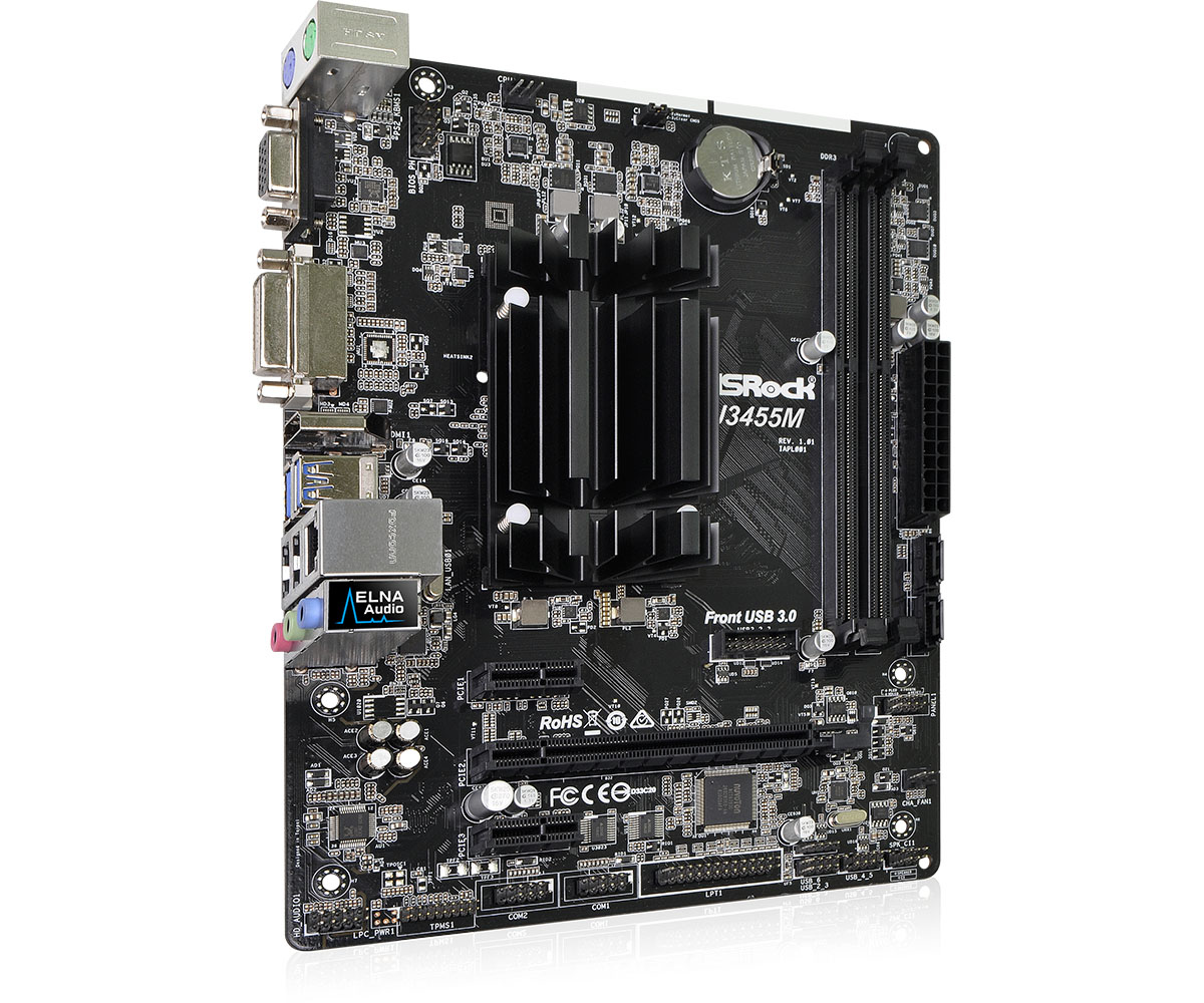 Asrock J3455M NA (CPU integrada) Micro ATX placa base