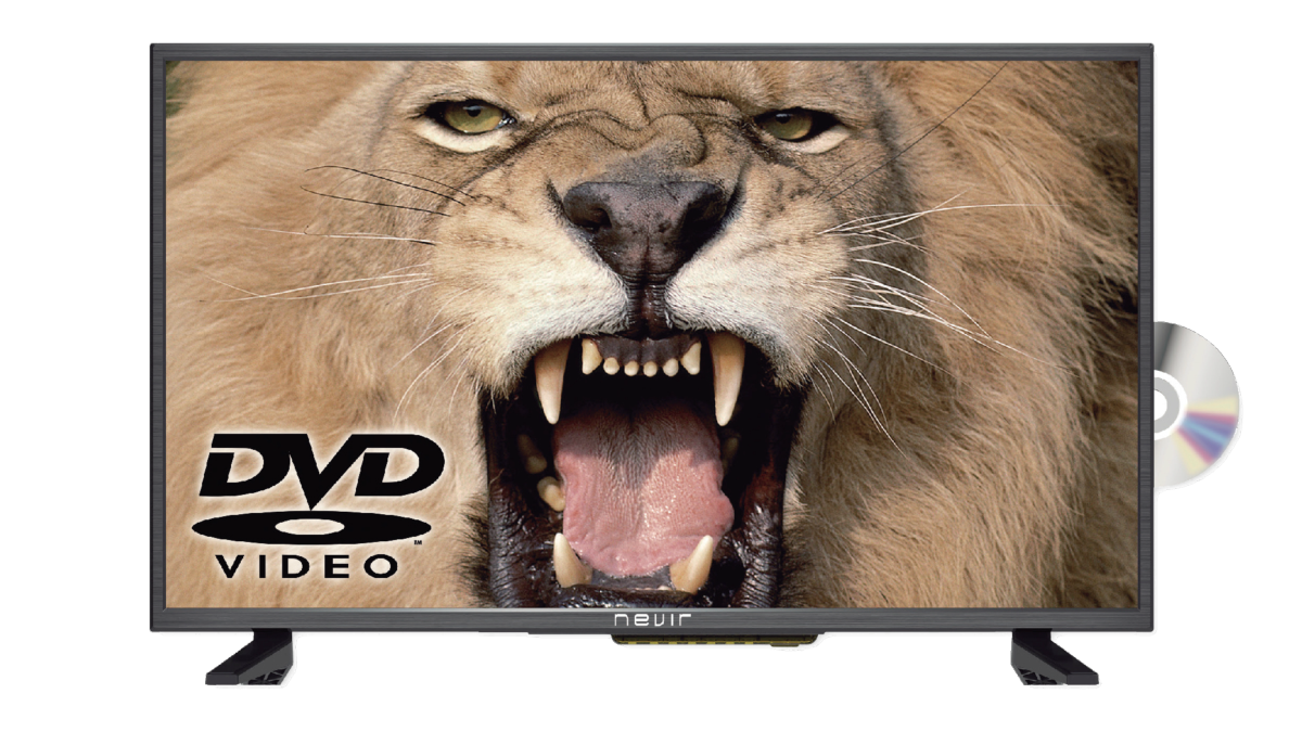 REACONDICIONADO TV LED32" - Nevir, NVR-7412-32HD-DVD-N, HD, DVD incorporado, HDMI , USB, Modo Hotel, Negro