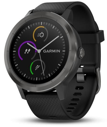 Reloj deportivo - Garmin VívoActive 3, Negro, Pantalla táctil, Bluetooth