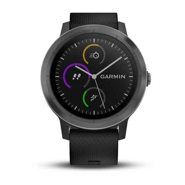 Reloj deportivo - Garmin VívoActive 3, Negro, Pantalla táctil, Bluetooth